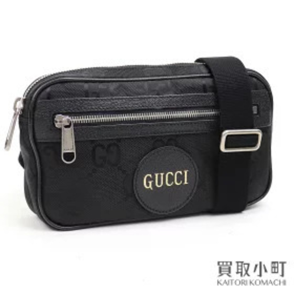 Gucci Off The Grid Belt Bag Black Waist Clutch Crossbody Sling Shoulder